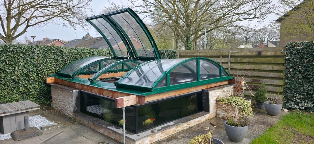 Luxe winterkap voor koivijver, Dieren en Toebehoren, Karper of Koi