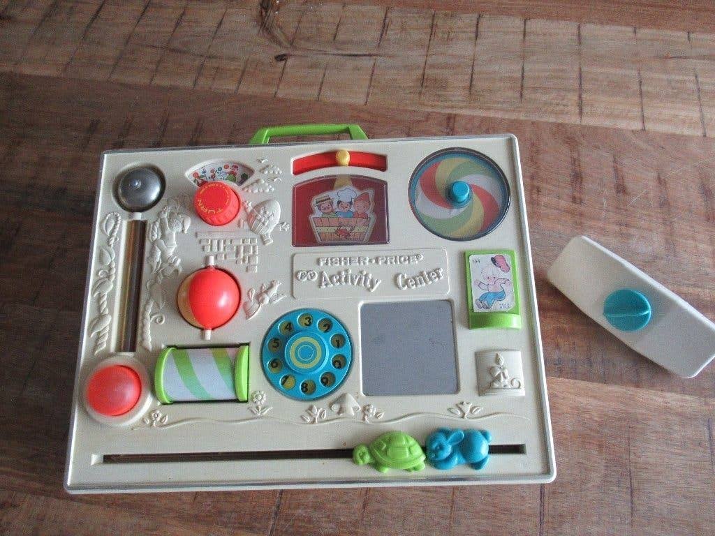 Fisher Price Vintage Activity Center No. 134. werkt prima, Kinderen en Baby's, Speelgoed | Fisher-Price, Ophalen of Verzenden