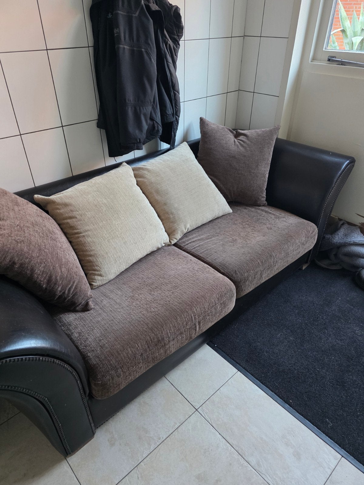 2 zitsbank., Ophalen, Gebruikt