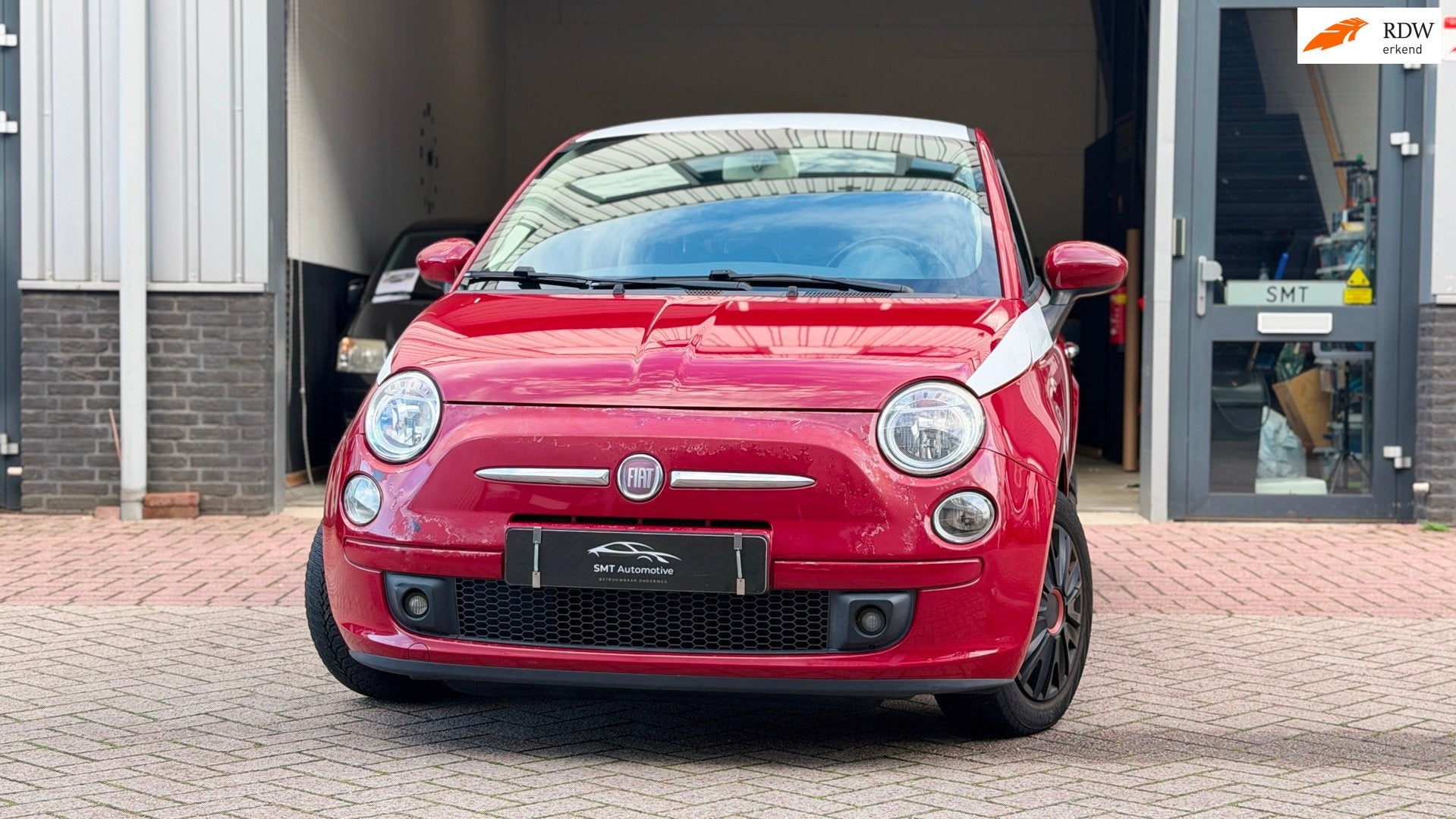 Fiat 500 1.2 Sport, Auto diversen, 1242 cc, Handgeschakeld, Hatchback, Rood
