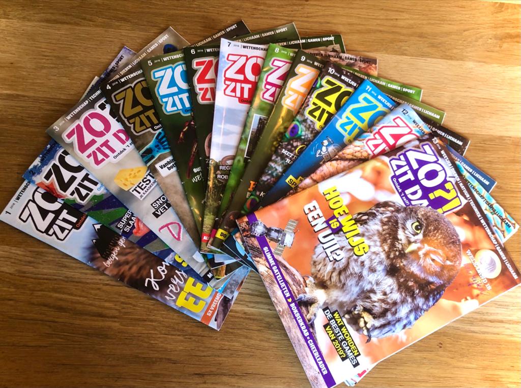 Zo Zit Dat Jaargang 2018 - Complete set (13 nummers), Boeken, Ophalen of Verzenden, Gelezen, Wetenschap en Natuur