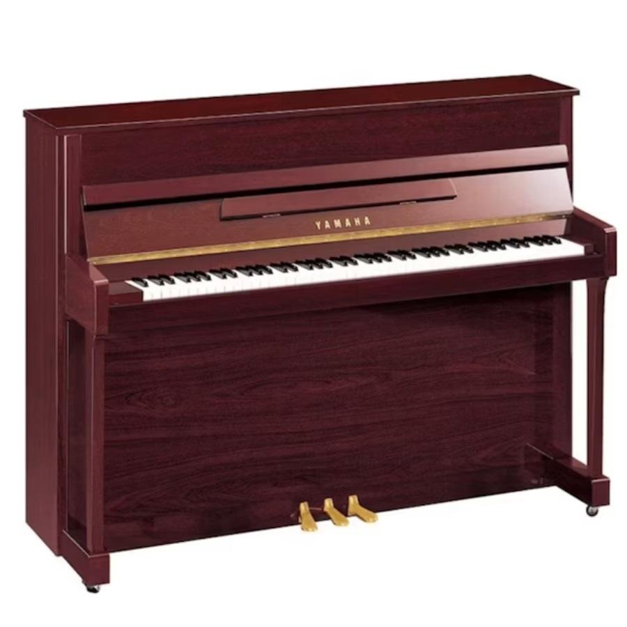 Yamaha B2 PM Akoestische Piano - Mahonie NIEUW, Bruin, Nieuw, Ophalen of Verzenden, Piano