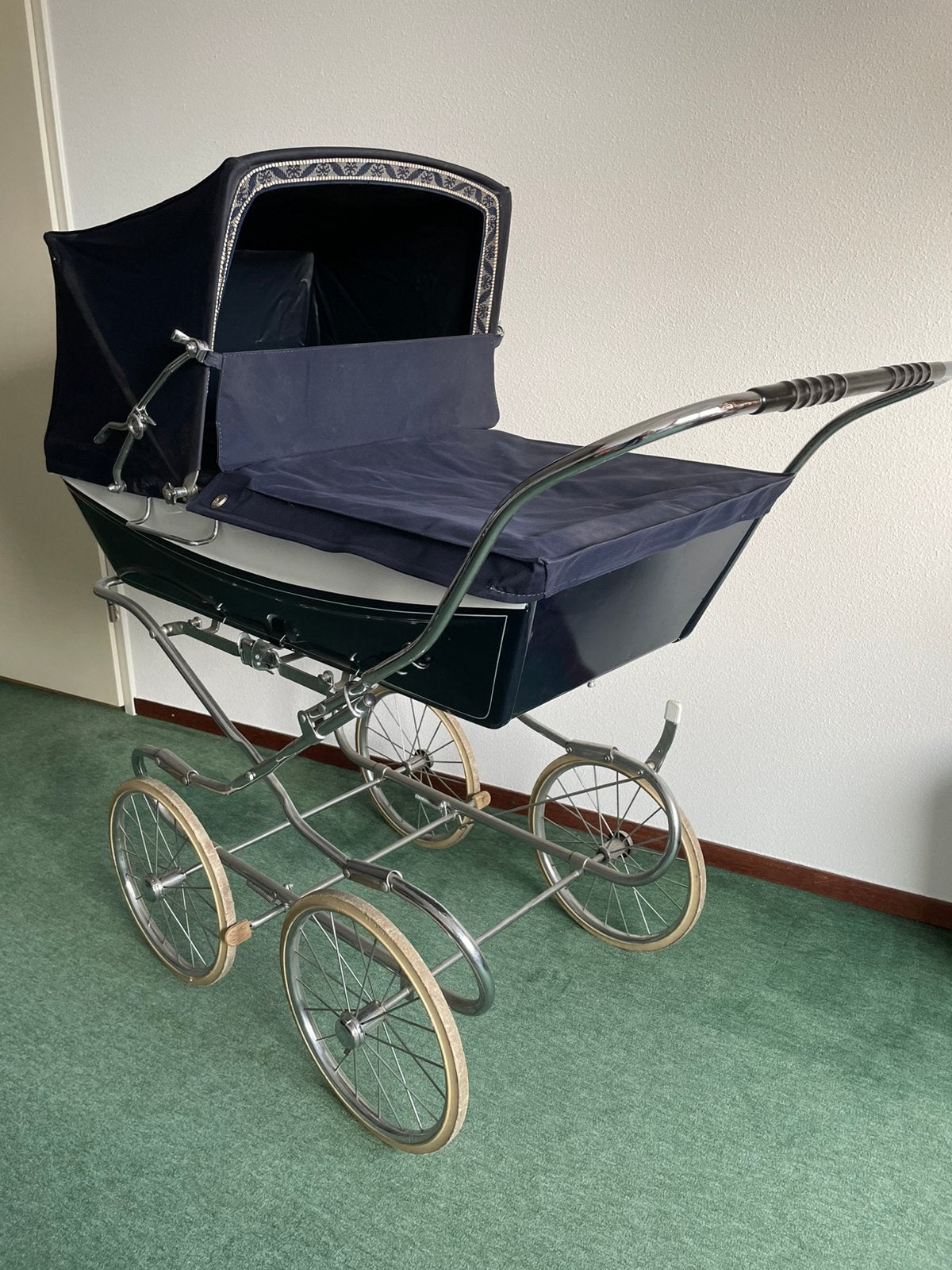 Retro Silver Cross kinderwagen, Kinderen en Baby's, Kinderwagens en Combinaties, Ophalen, Zo goed als nieuw, Overige merken
