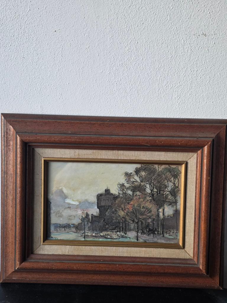 Willem de Zwart gemengde techniek, Antiek en Kunst, Ophalen of Verzenden