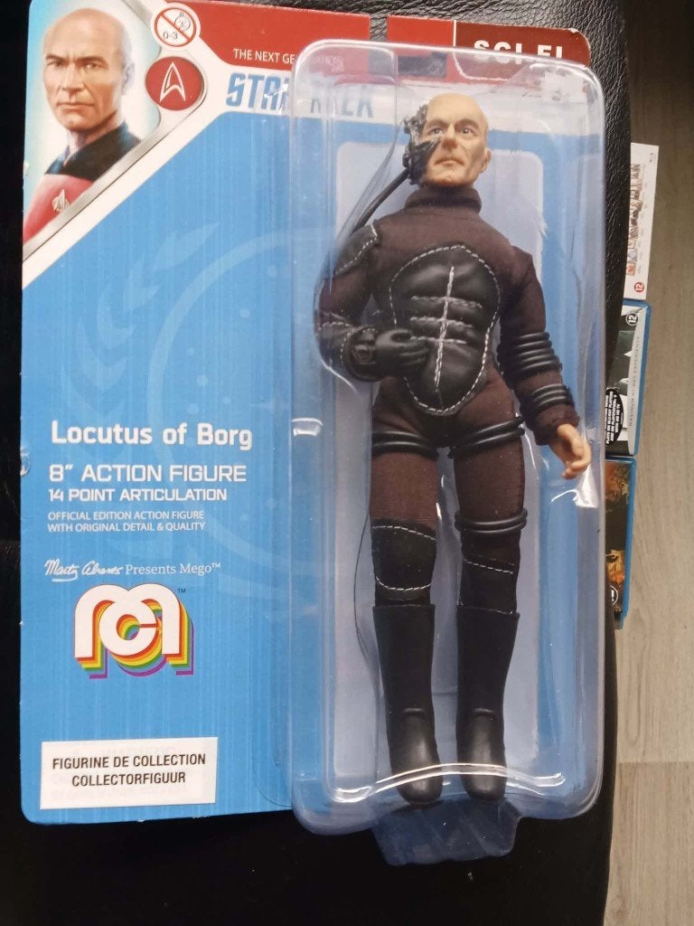 Star Trek figuur 8 " Locutus of Borg Nieuw in verpakking, Ophalen of Verzenden, Nieuw
