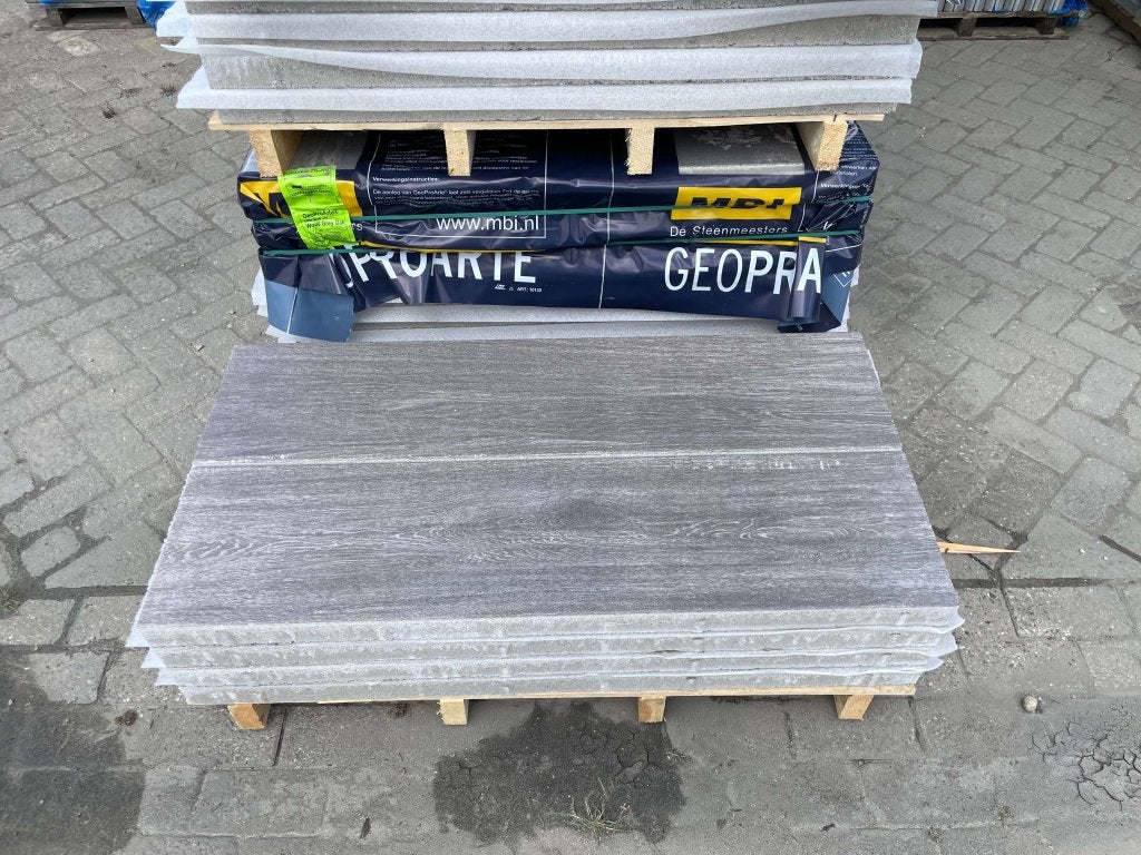 Restpartij GeoProArte 120x30 Houtlook in 2 kleuren, Niet ingevuld, Niet ingevuld, Nieuw, Ophalen of Verzenden