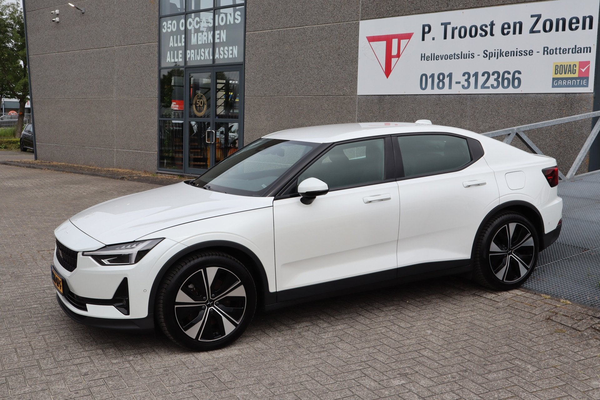 Polestar 2 Long Range Single Motor 78 kWh 94% SOH/Pilot pack, Auto's, Gebruikt, Zwart, 24 min, 1969 kg