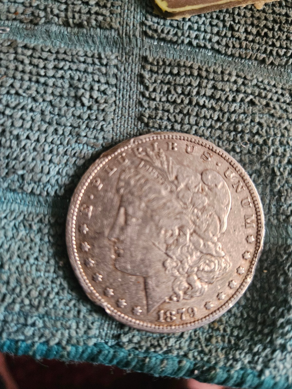 Zeldzame 1879 Morgan Silver Dollar Munt, Ophalen, Noord-Amerika, Losse munt, Zilver