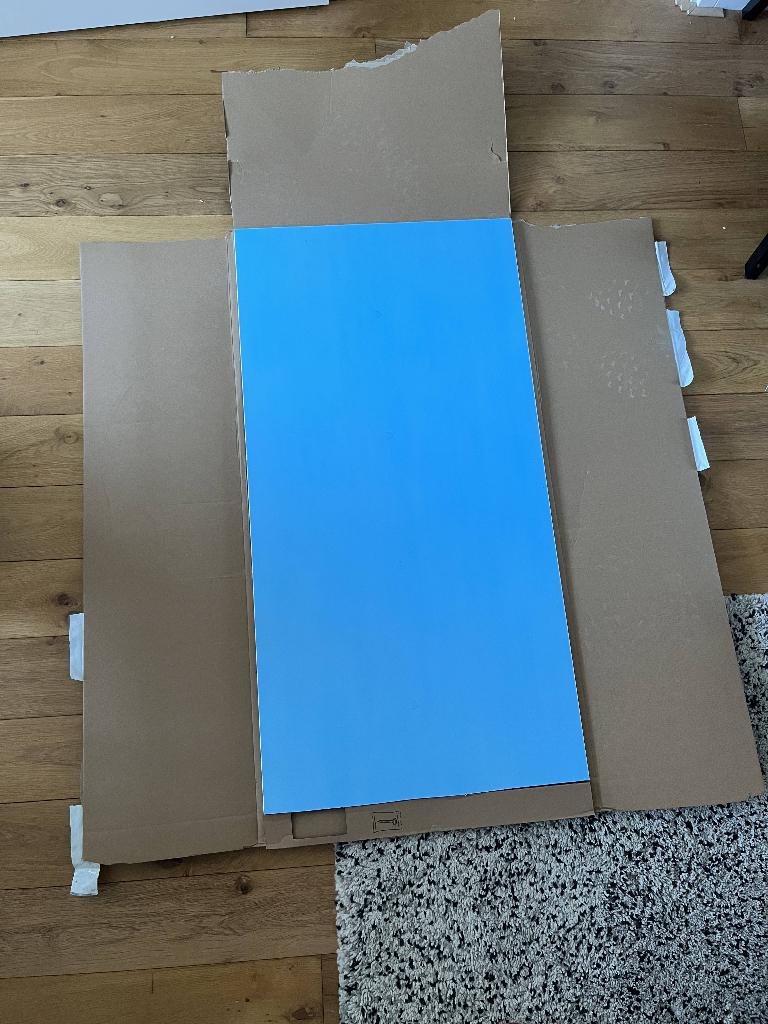 IKEA FÖRBÄTTRA Bedekkingspaneel mat wit 120 cm x 62 cm, Ophalen, 50 tot 100 cm, Zo goed als nieuw, Minder dan 25 cm