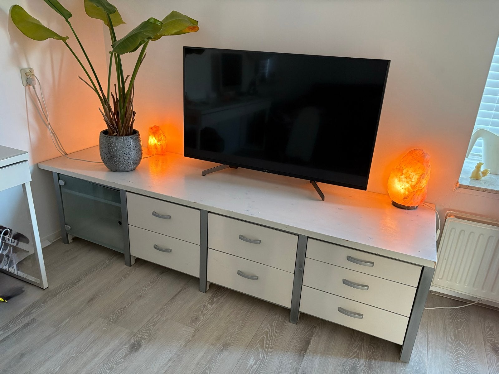 Lundia dressoir - Modulair en aanpasbaar, Ophalen, Gebruikt, 200 cm of meer, Met lade(s)