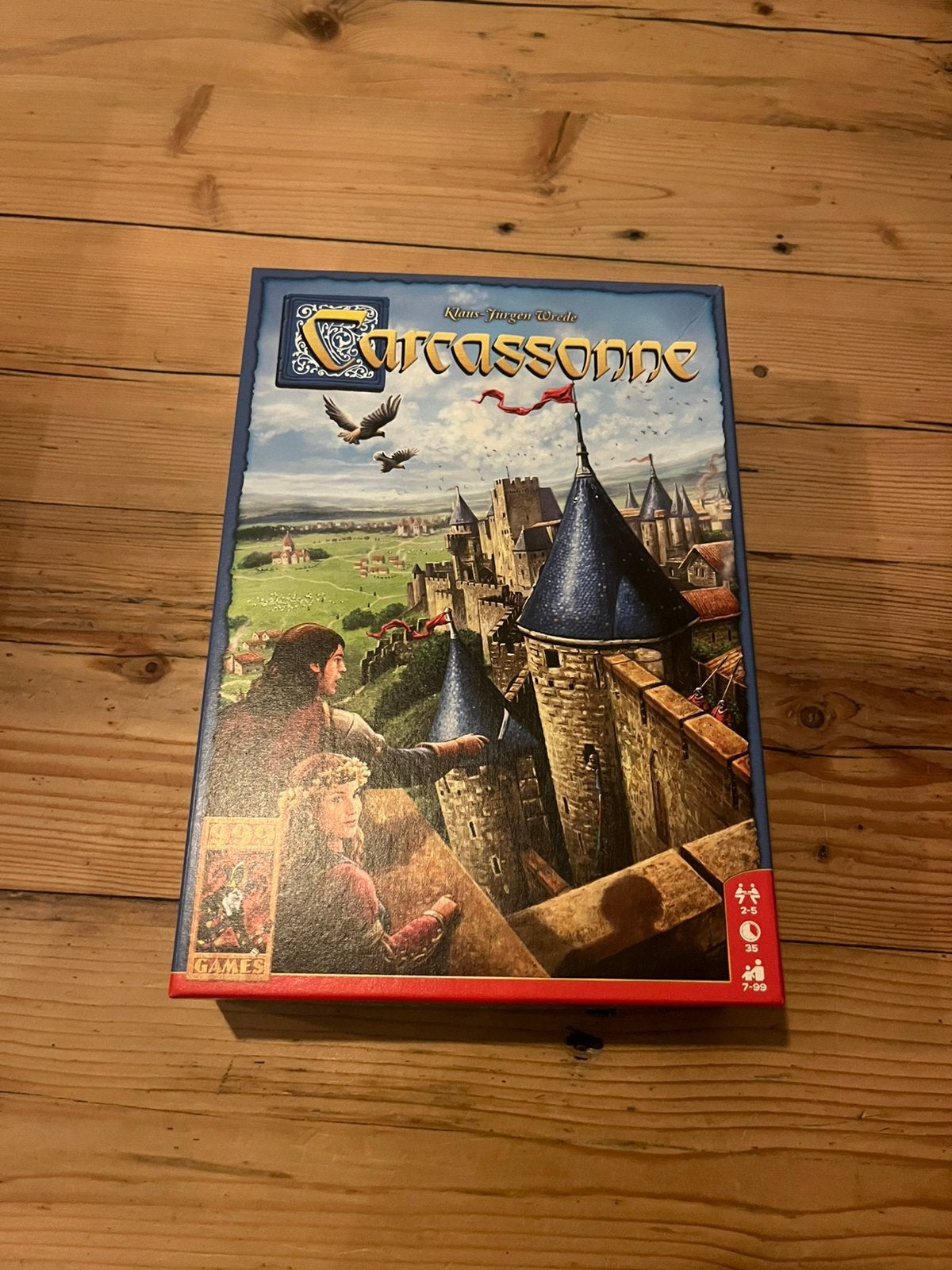 Carcassonne spel, Ophalen of Verzenden, Zo goed als nieuw