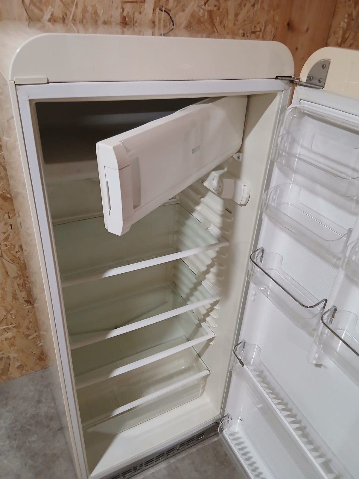 Smeg Koelkast - Crème, Retro Stijl, Ophalen