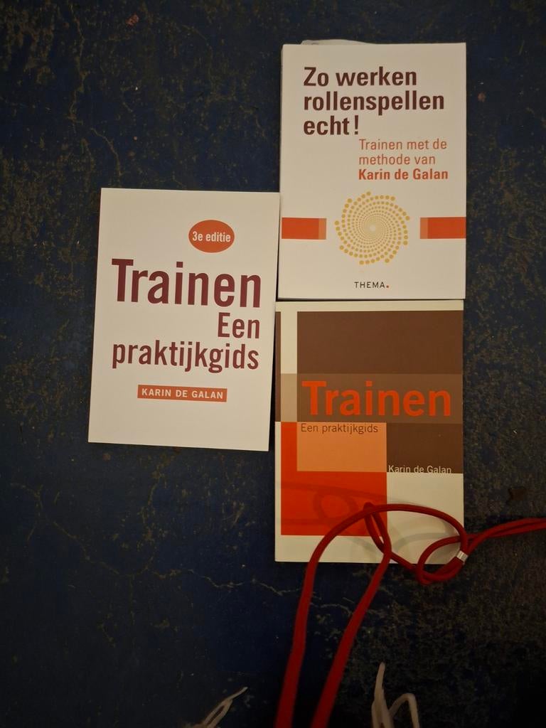 Boeken Karin de Galan: Trainen en rollenspellen, Boeken, Ophalen of Verzenden