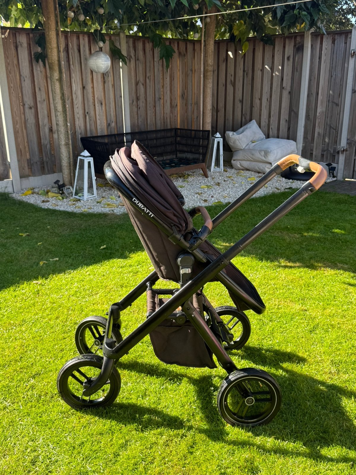 Dubatti one kinderwagen, Ophalen, Gebruikt