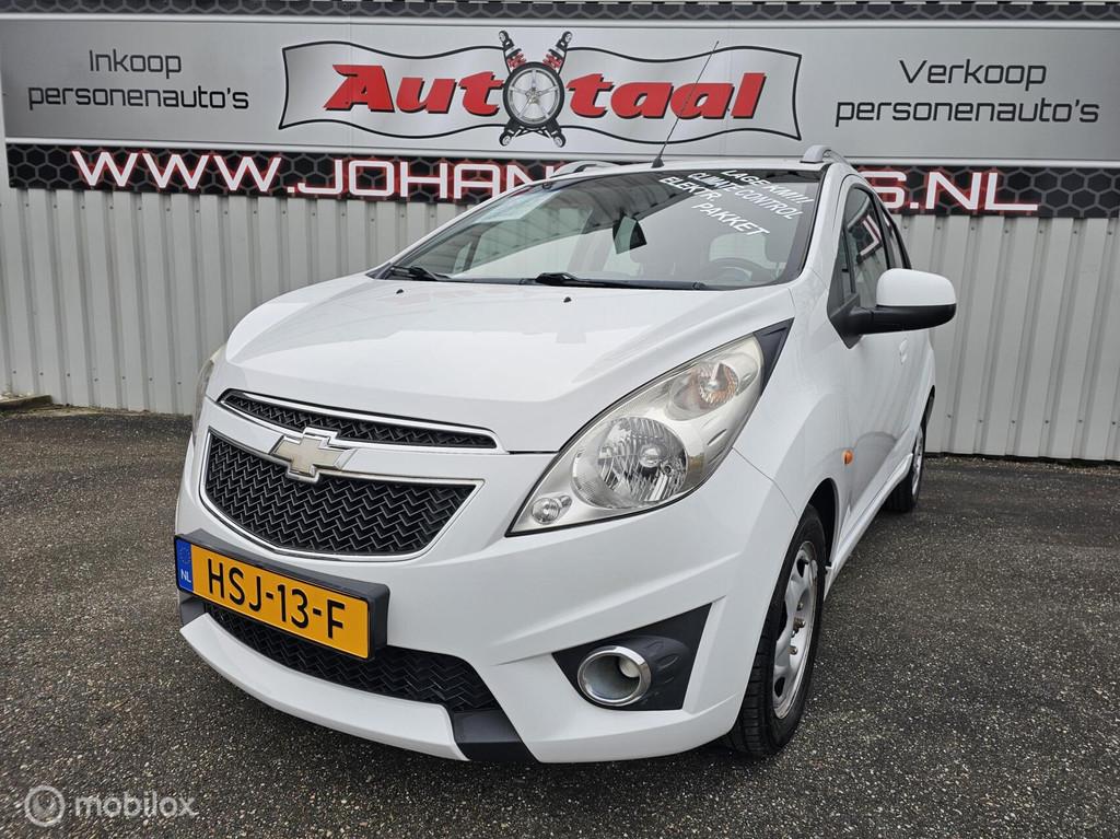 Chevrolet Spark 1.2 16V LT I Clim. control I Elektr. pakket, Auto's, Voorwielaandrijving, 4 cilinders, 82 pk, Wit