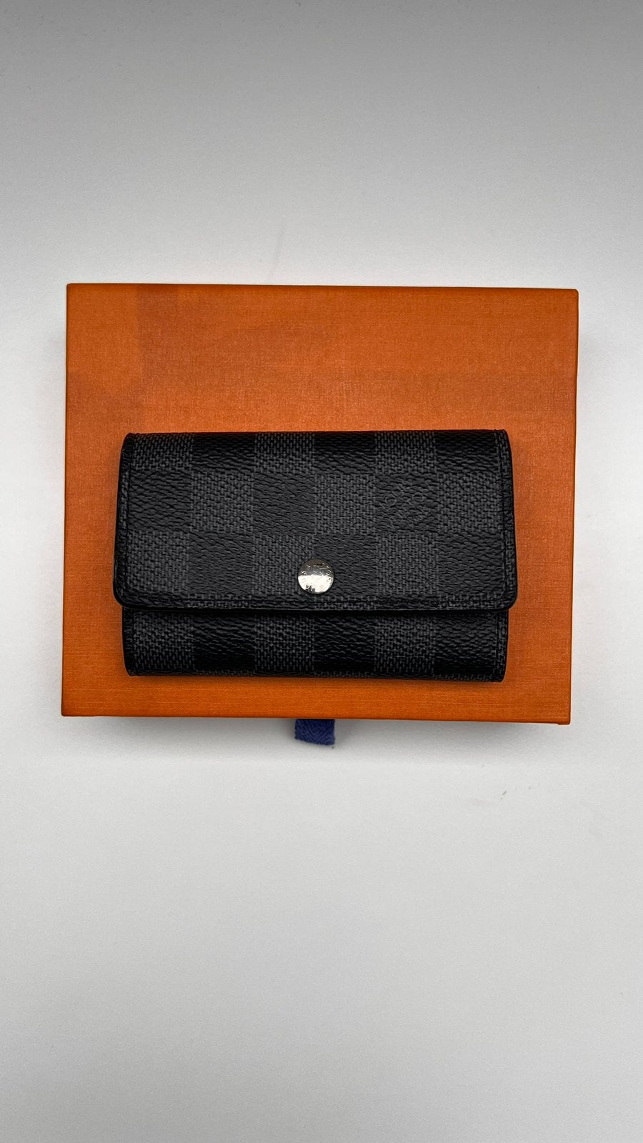 Louis Vuitton 6 Key Holder, Overige merken, Zwart, Ophalen of Verzenden, Zo goed als nieuw