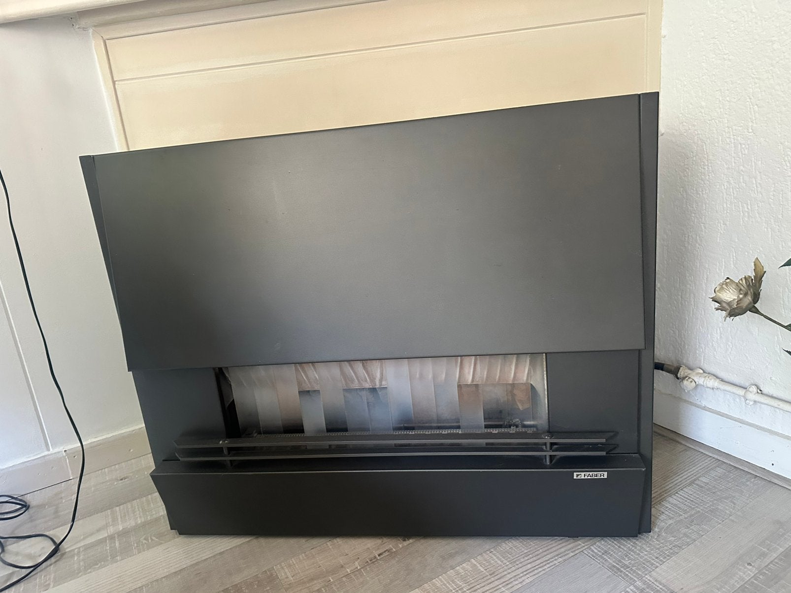 Gaskachel  faber gratis zelf tillen 1 hoog, Huis en Inrichting, Kachels, Ophalen, Gebruikt, Gas, Gaskachel