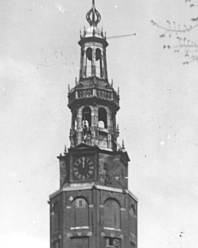 940802	Amsterdam	Montelbaarnstoren	nette kaart	Onbeschreven, Ophalen of Verzenden, 1940 tot 1960, Ongelopen, Noord-Holland