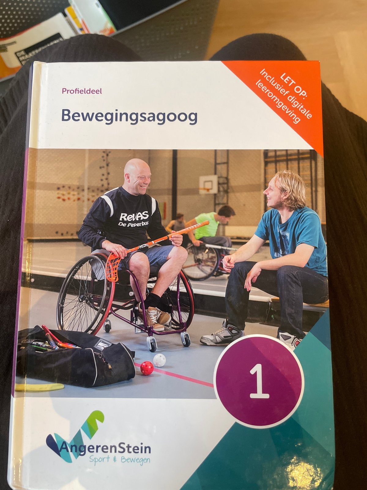 Profieldeel Bewegingsagoog - AngerenStein Sport & Bewegen, Boeken, Ophalen, Zo goed als nieuw, MBO