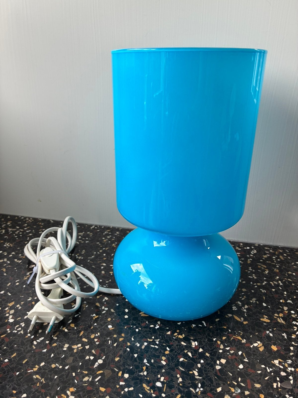 Vintage Ikea Lykta lampje, Blauw, Vintage, Ophalen of Verzenden, IKEA