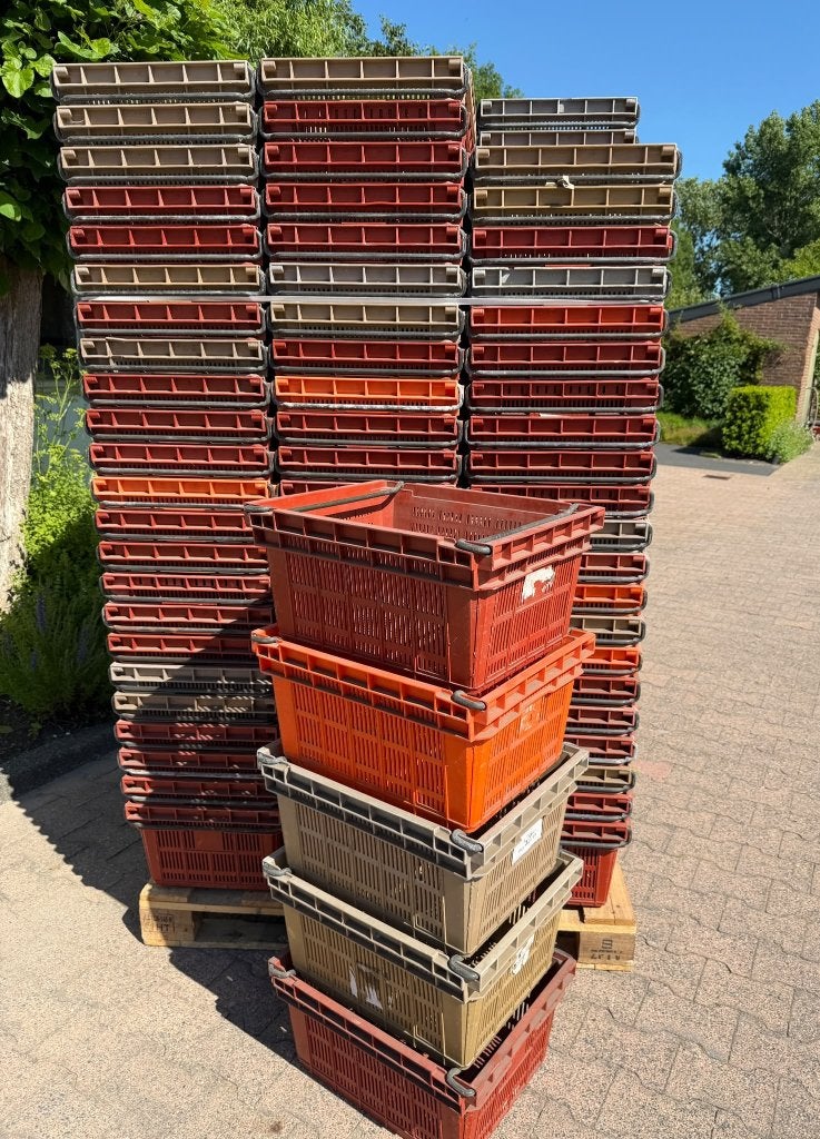 Curver kunststof krat beugelkist- stapelkist - per pallet, Ophalen, 40 tot 60 cm, Xx, Minder dan 35 cm