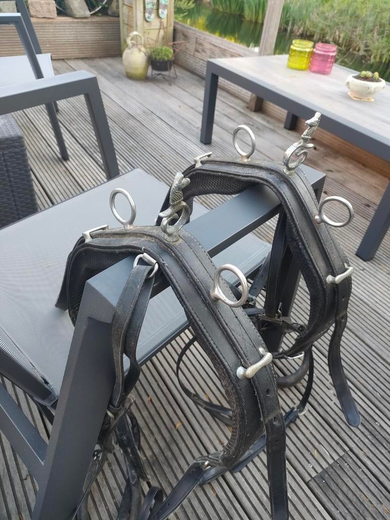 Ideal eurotech 2span tuig maat pony, Dieren en Toebehoren, Paarden en Pony's | Hoofdstellen en Tuigage, Ophalen of Verzenden, Gebruikt