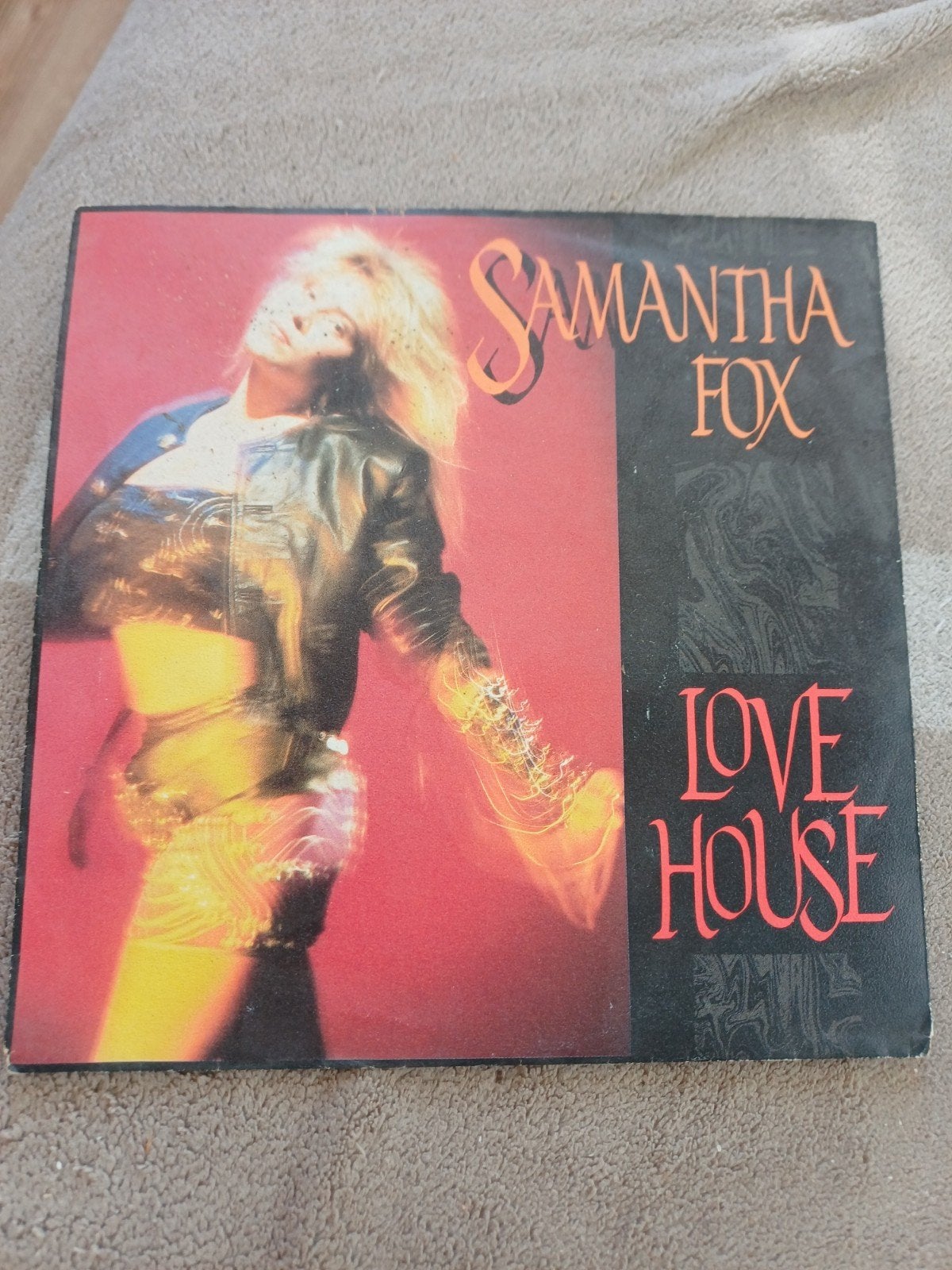 Samantha Fox - Love House / Don't Cheat On Me 7 inch vinyl, Cd's en Dvd's, LP, Gebruikt, 7 inch, Ophalen of Verzenden