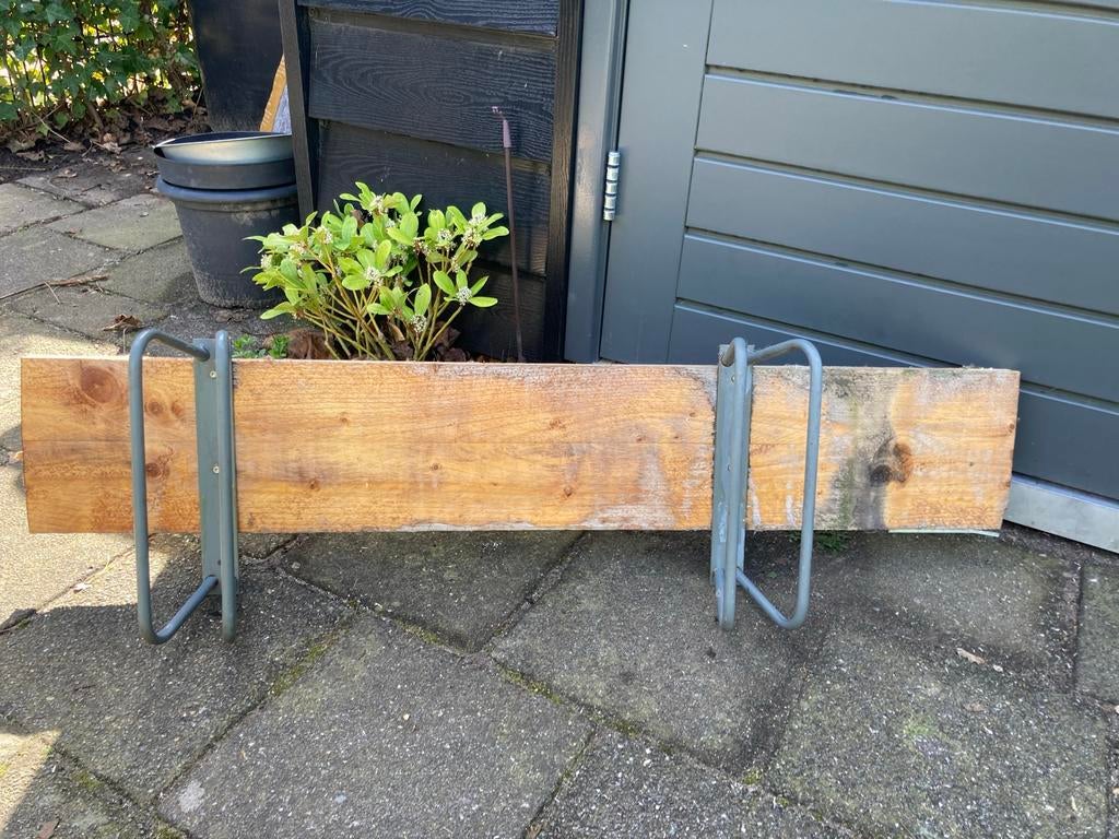 fietsenrek 2x, Ophalen, Gebruikt