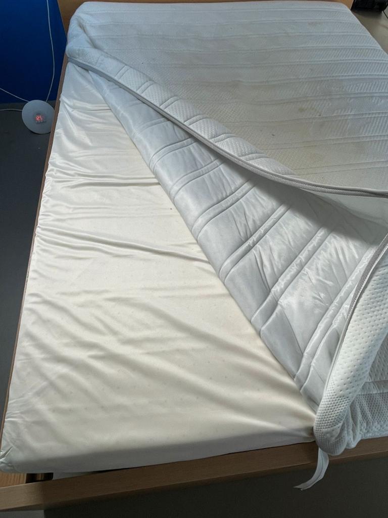 Auping Adagio Latex Performance Soft Matras, Ophalen, Gebruikt, Tweepersoons, Overige maten