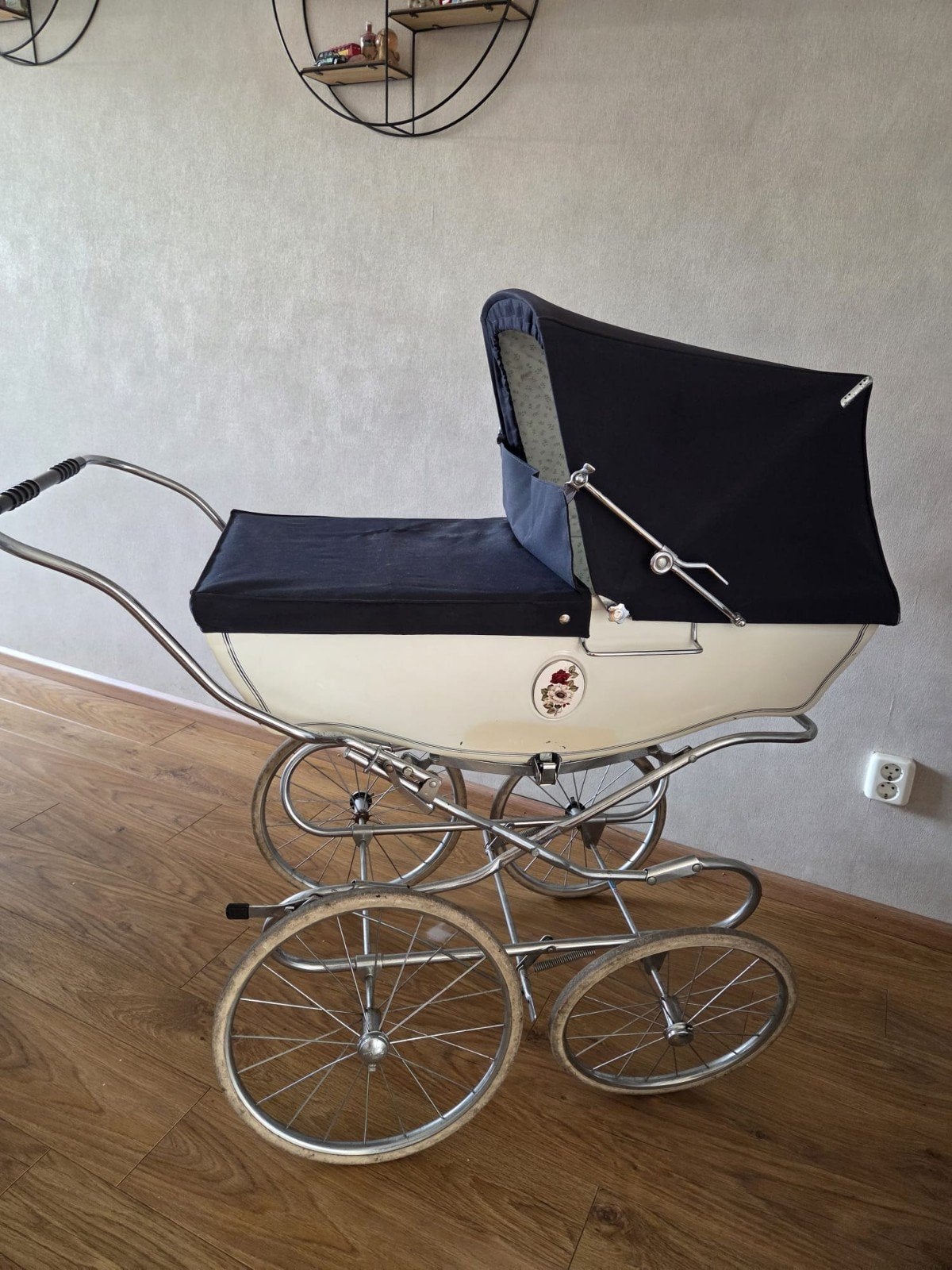 Originele Silver Cross vintage kinderwagen – klassiek, Ophalen, Gebruikt, Overige merken