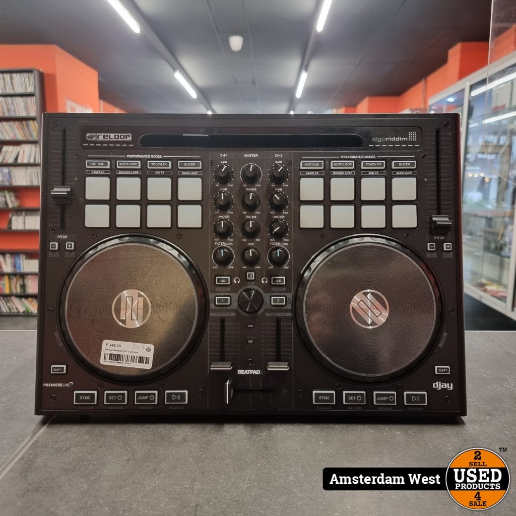 Reloop Beatpad 2 DJ Controller, Reloop, Gebruikt, https://www.reloop.com/contact, SchuckertstraÃŸe 28, 48153 MÃ¼nster, Duitsland