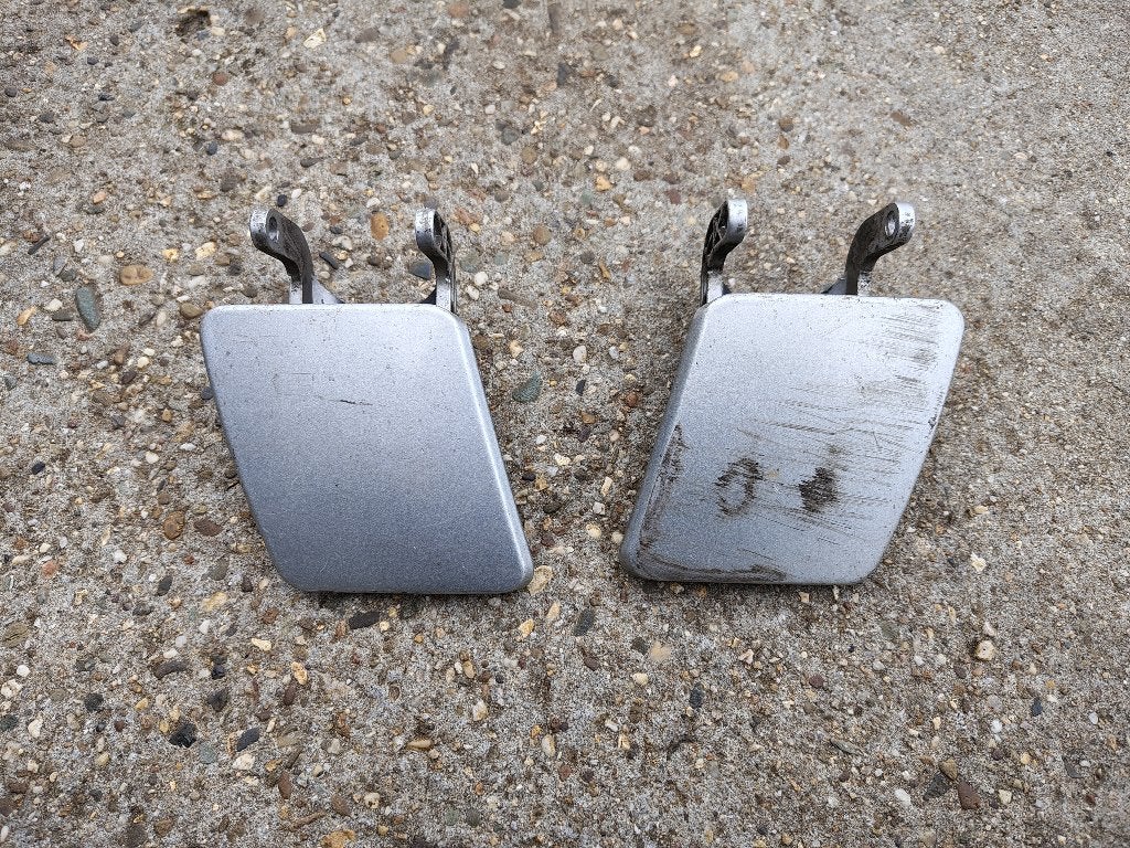 2x Koplamp Sproeier Kapjes AUDI TT / 8N (2002-2006), Verzenden, Gebruikt, Audi