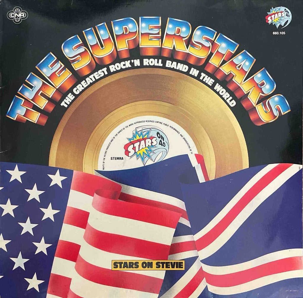 Stars On 45 -  Superstars - Rolling Stones / Stevie Wonder, Ophalen of Verzenden, Zo goed als nieuw, Pop, 12 inch