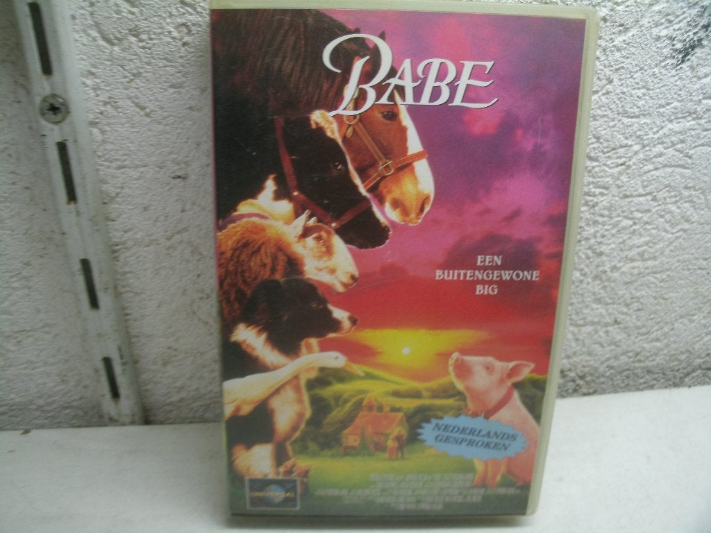 vhs 179a babe een buitengewone big ned gespr, Alle leeftijden, Ophalen of Verzenden, Gebruikt