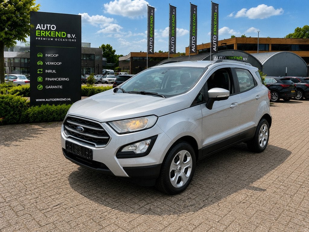 Ford EcoSport 1.0 EcoBoost Automaat (bj 2019), Auto's, Ford, 1263 kg, Gebruikt, Ecosport, Met garantie (alle)