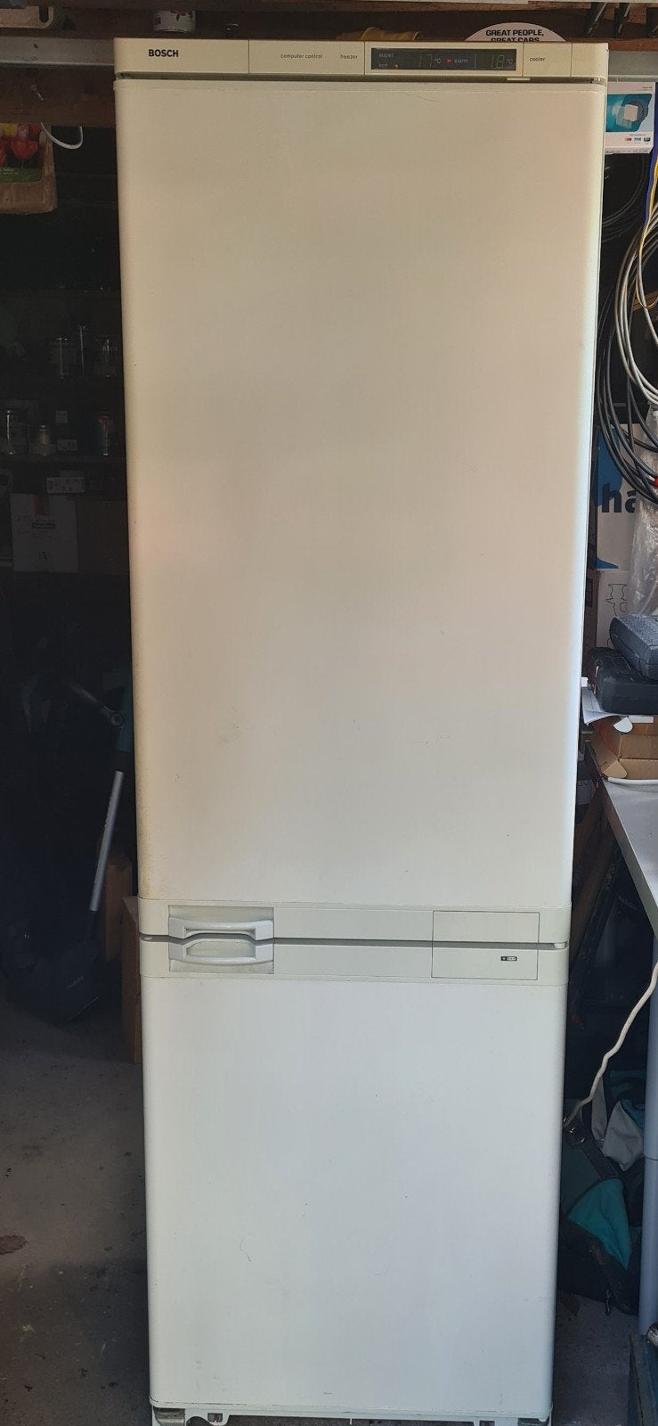 Bosch Koel Vries combinatie, Witgoed en Apparatuur, Koelkasten en IJskasten, Ophalen, Gebruikt, 200 liter of meer, 60 cm of meer