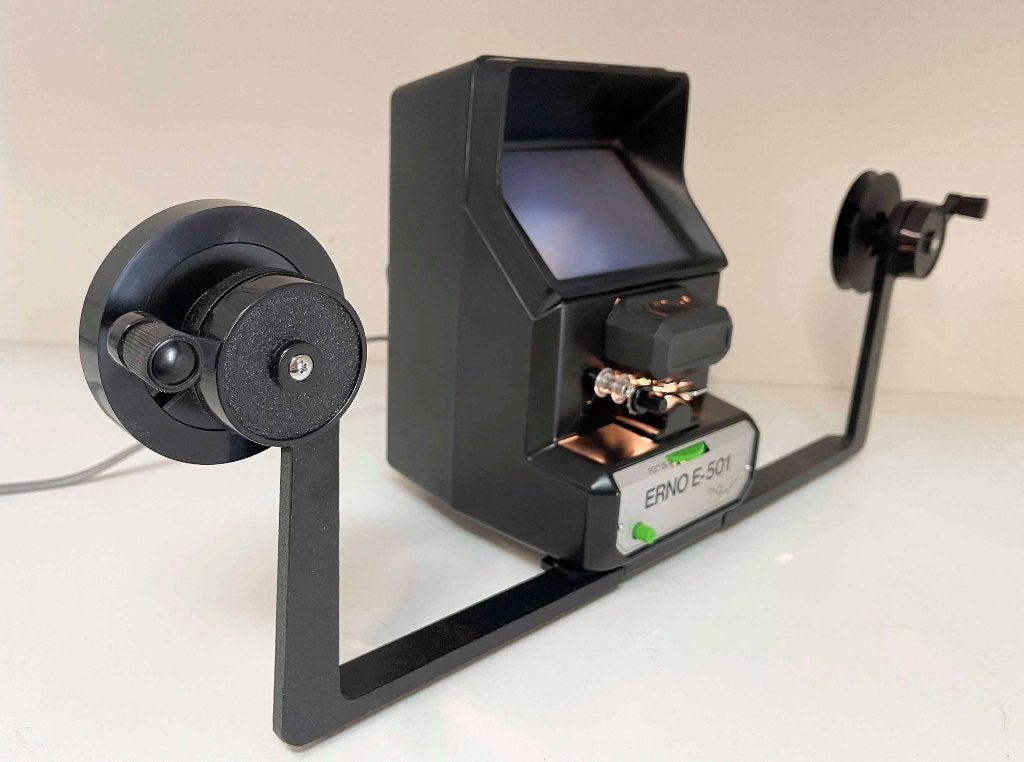 ERNO E-501 vintage Super 8/8mm filmbewerker/Editor Viewer, Verzamelen, N, N, Ophalen of Verzenden, Erno