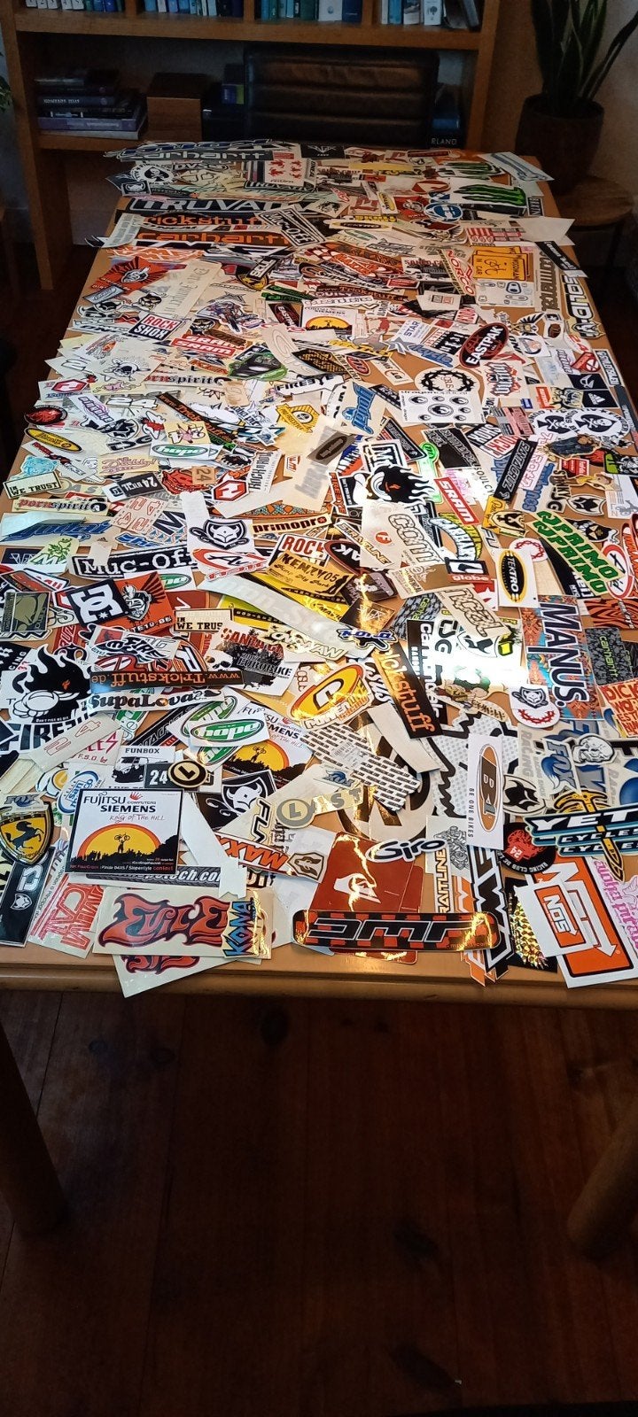 Collectie STICKERS MTB / BIKE / BMX / DH meer dan 1000, Ophalen of Verzenden, Meerdere stickers