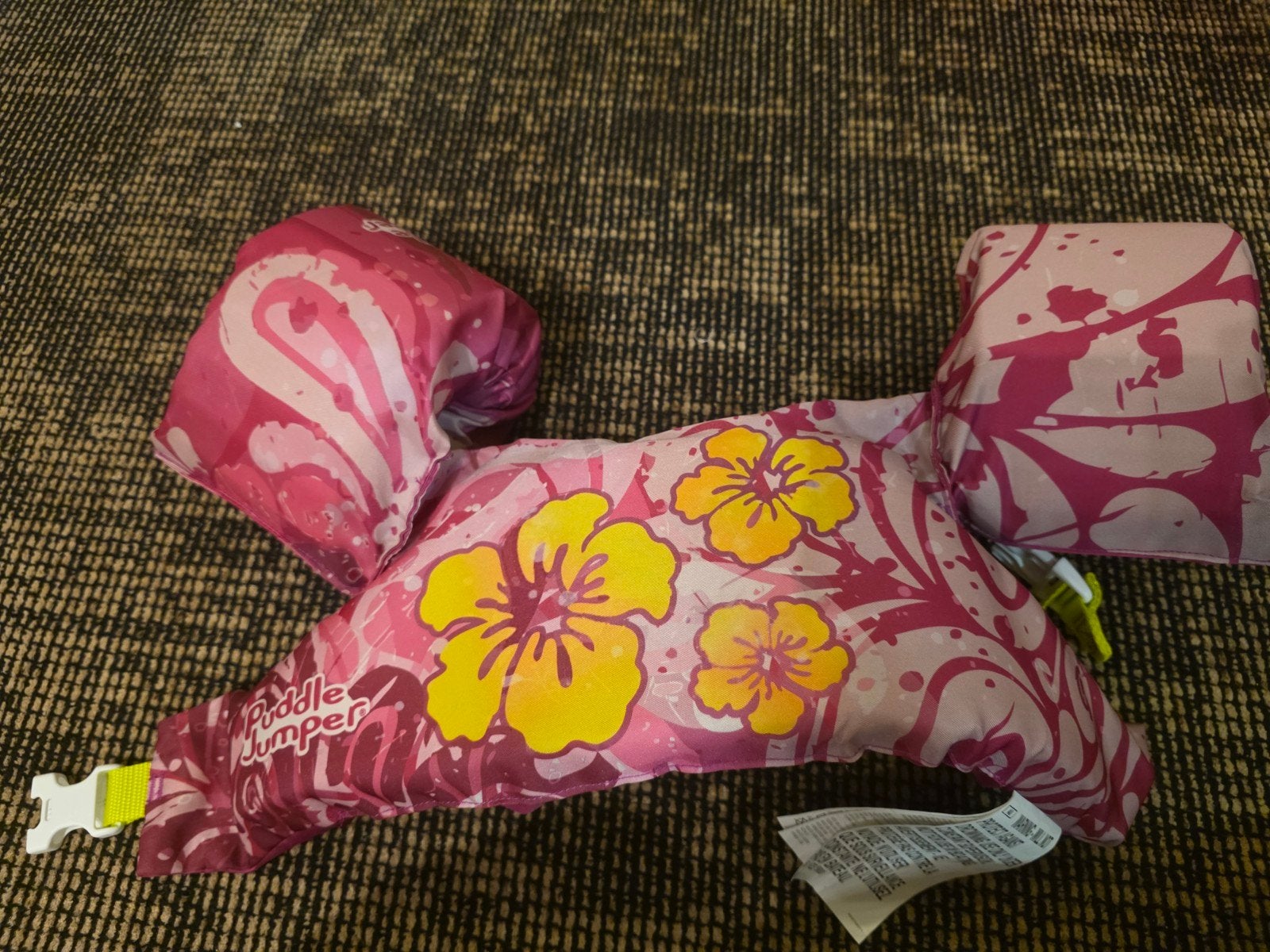Bestway Puddle Jumper Deluxe Zwemvest met Zwembandjes, Ophalen of Verzenden, Zo goed als nieuw
