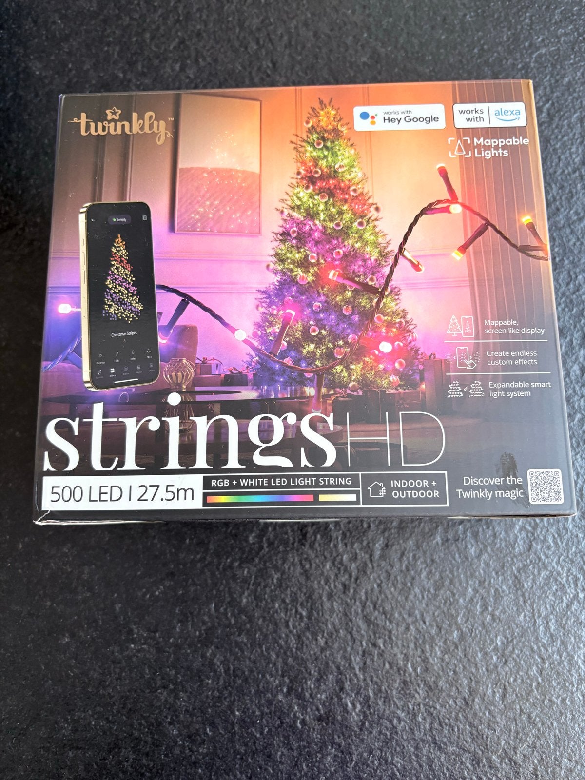 Twinkly strings HD 500 leds. RGB-W, Ophalen of Verzenden, Nieuw