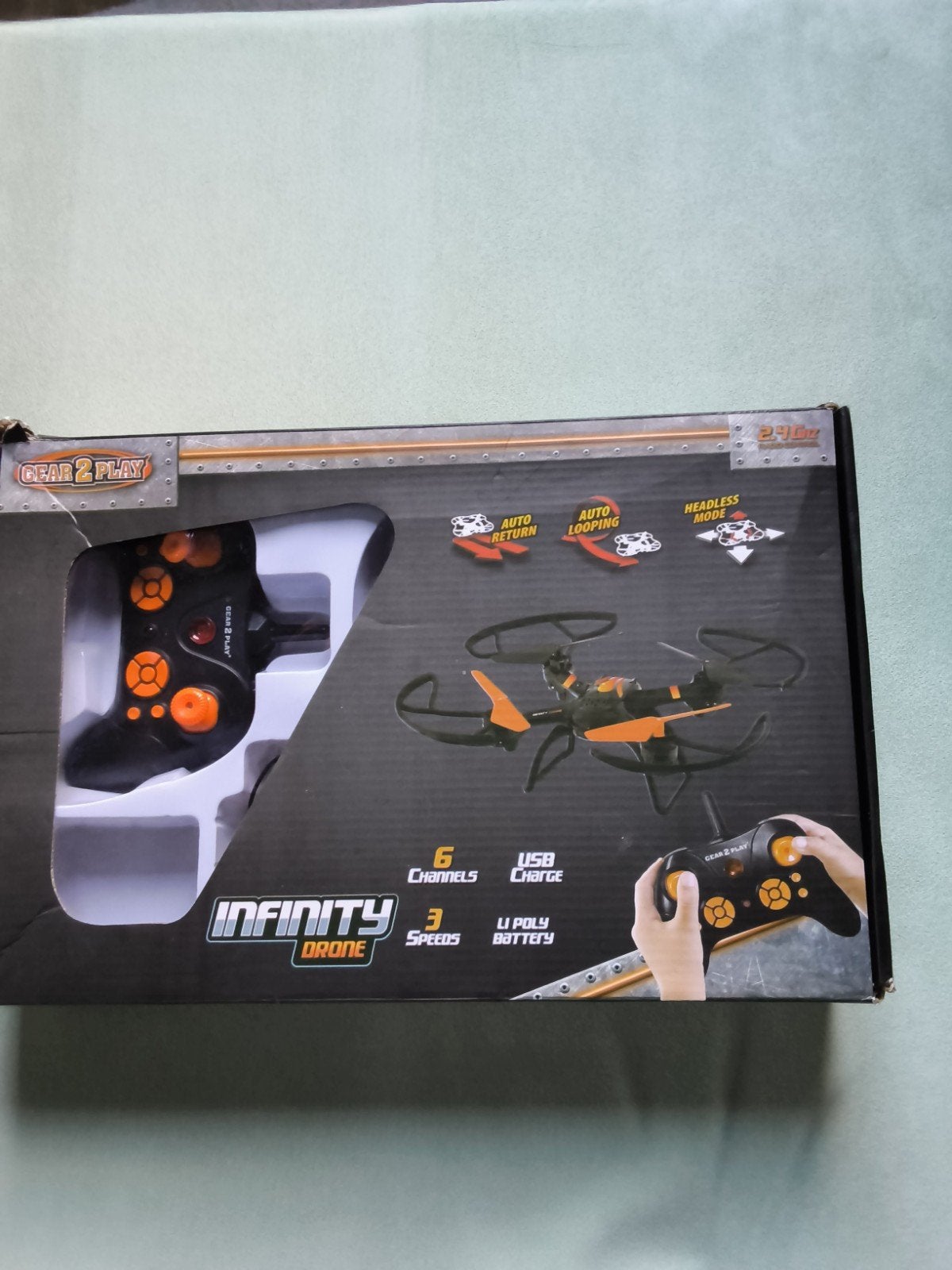 Gear 2 play infinity drone, Ophalen