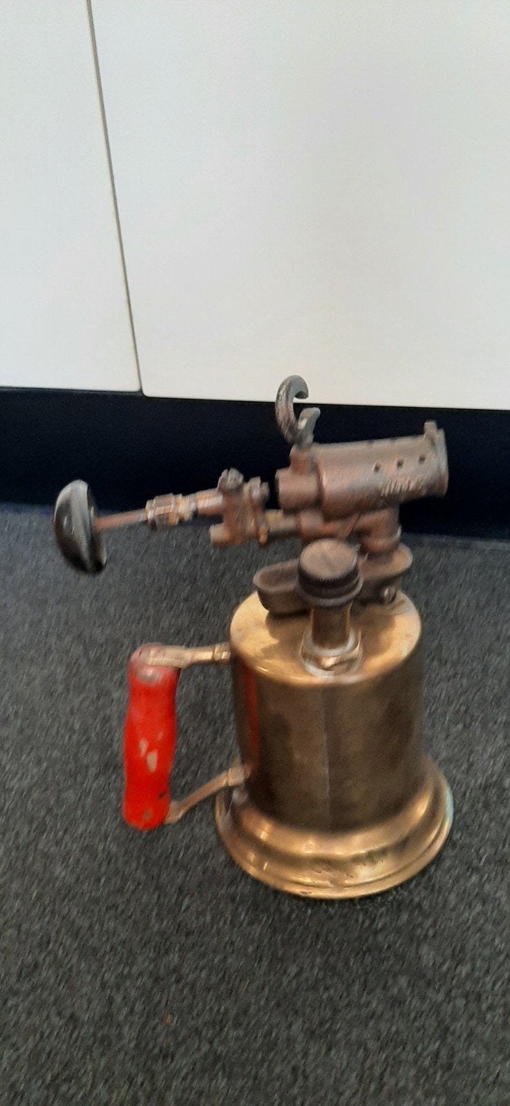 2 koperen verfbranders, Ophalen of Verzenden, Koper