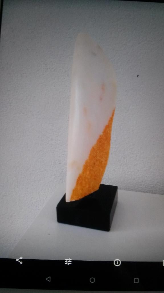 BEELDHOUWKUNST  --  Abstract Beeld uit Italiaans Marmer, Ophalen, 20 - 50 cm, Beeld, Abstract