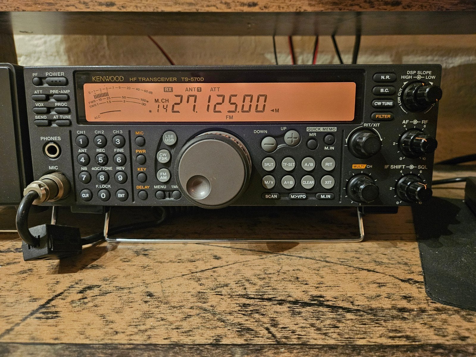 kenwood ts 570dg transciever 500 euro vaste prijs, Ophalen of Verzenden, Zo goed als nieuw, Zender en Ontvanger