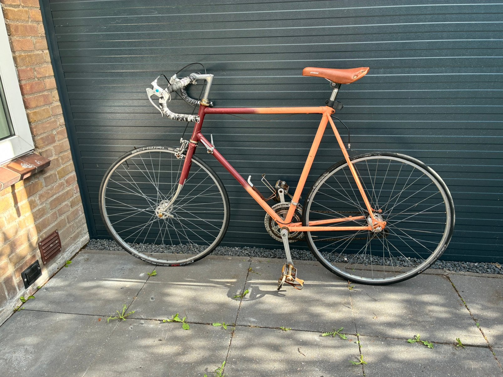 Vintage racefiets, Fietsen en Brommers, Fietsen | Oldtimers, 59 cm of meer, Ophalen