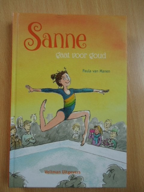 Sanne gaat voor goud, Paula van Manen, Ophalen of Verzenden, Zo goed als nieuw, Fictie algemeen