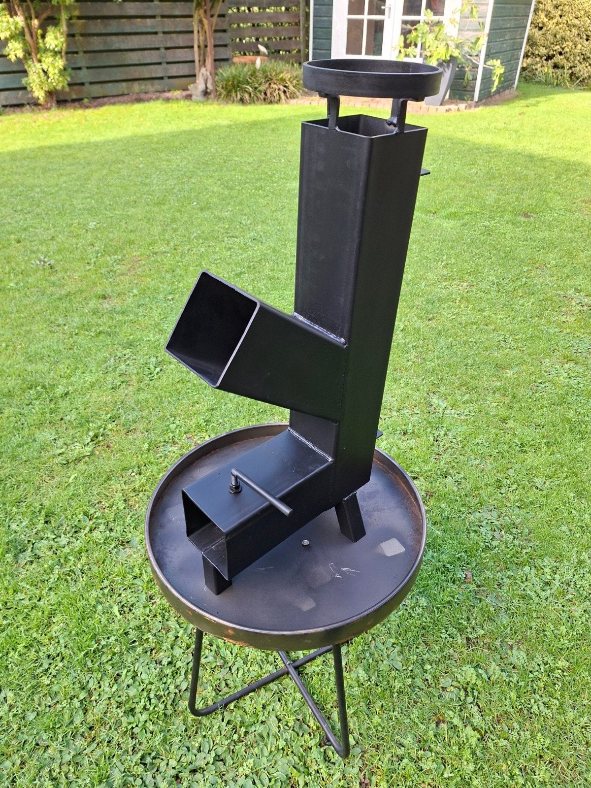 buiten kachel (rocket stove), Ophalen of Verzenden