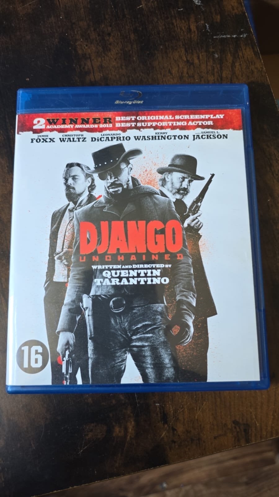 Django Unchained Blu-ray - Quentin Tarantino, Vanaf 16 jaar, Verzenden, Nederlands, Film