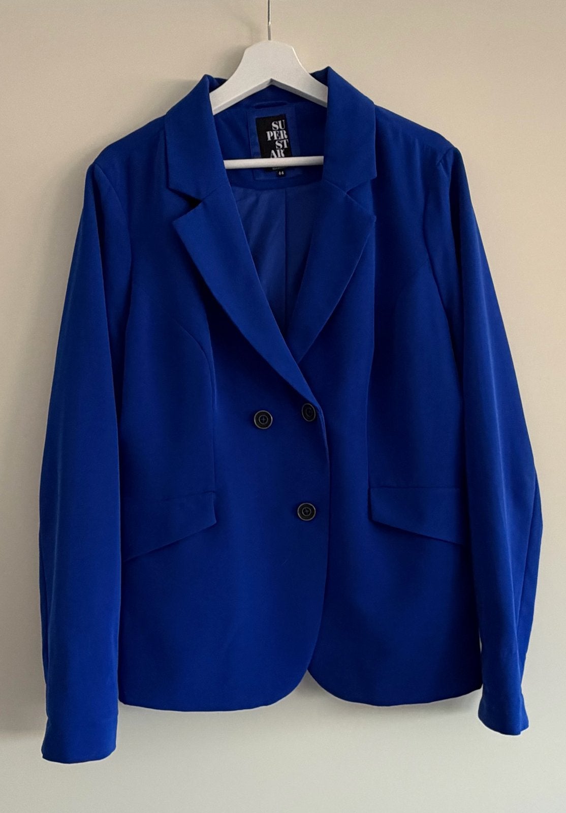Blazer Superstar, Blauw, Maat 42/44 (L), Ophalen of Verzenden, Jasje