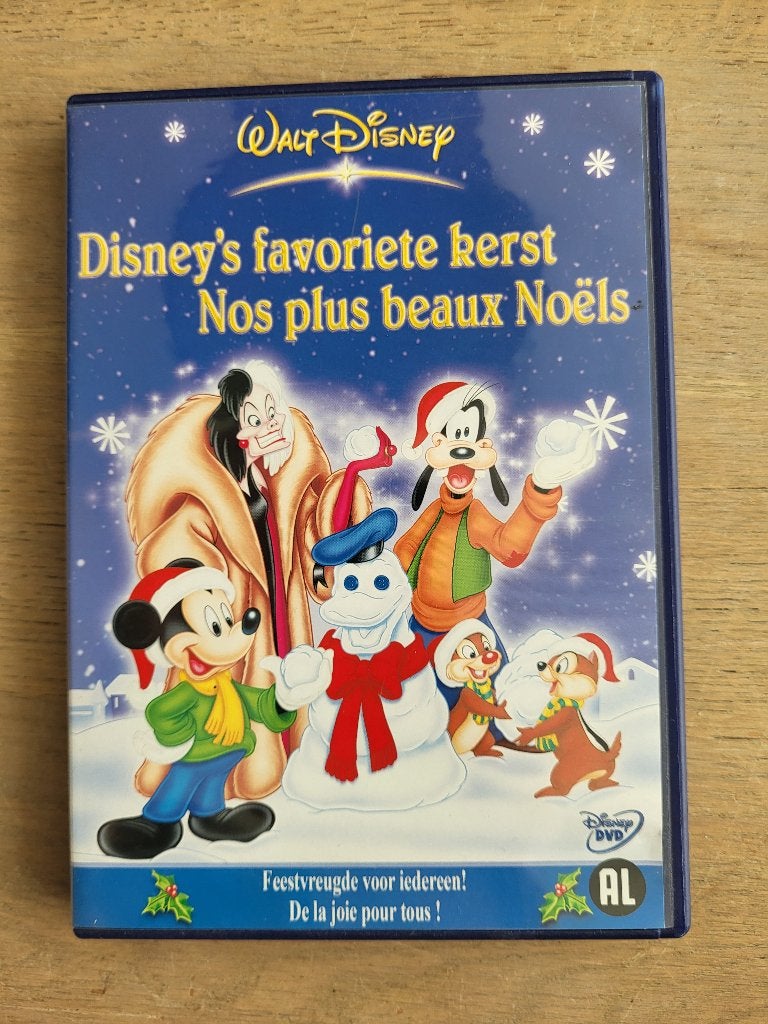 Disney's Favoriete Kerst - DVD, Tekenfilm, Inclusief doosje, Ophalen of Verzenden, Zo goed als nieuw